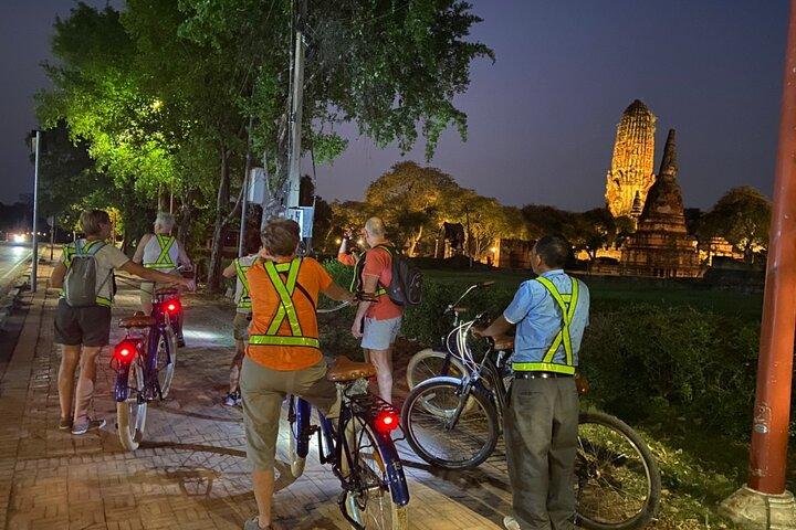 Halvdag Ayutthaya Sunset Cykelutflykt