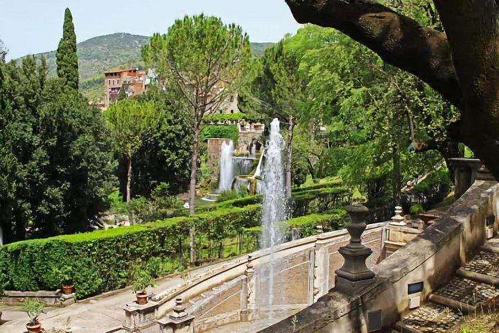 Rome : Excursion privée d'une journée à Tivoli Villa D'Este et villa Hadrien
