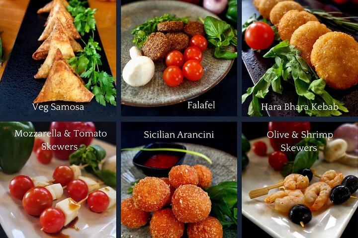 ドバイマリーナ：ブティックイタリア語サンセットクルーズ（食事＆ドリンク付）