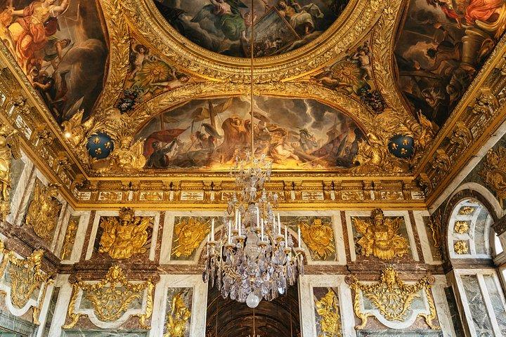 De Paris: Visite en direct du château de Versailles avec accès aux jardins