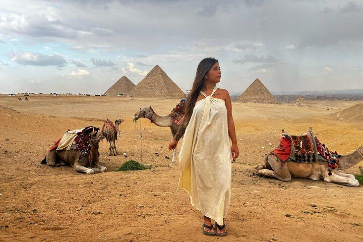 Visite des pyramides de Gizeh avec des photos épiques