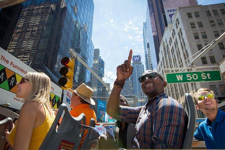 NY：エンパイアステートビル、リバティクルーズ、ホップオン・ホップオフツアー