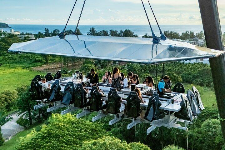 Cena en el cielo en Phuket