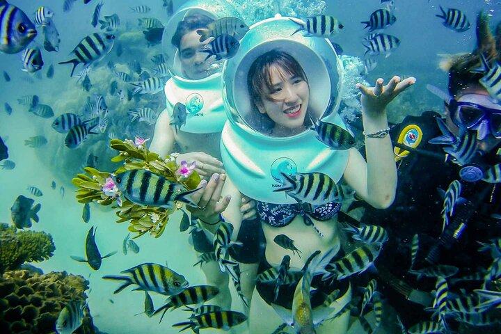 Nha Trang Bay Zeewandeling Avontuur & Traditionele zeevruchten Lunch