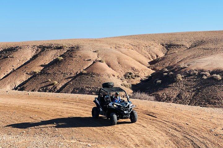 Agafay Desert 2 Hours Buggy Ride with Pickup from Marrakech