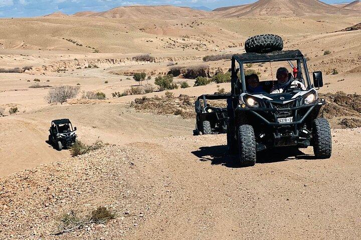 Agafay Desert 2 Hours Buggy Ride with Pickup from Marrakech