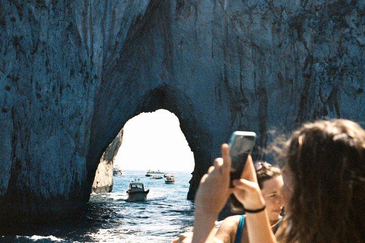 Excursion d'une journée en petit groupe à Capri depuis Positano ou Praiano
