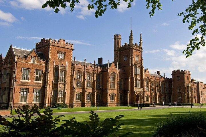 Belfast-Queens Uni & Botanic Gdns. Tour al cementerio de Frailes Bush.