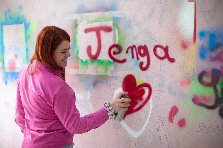 Street Art Tour & Graffitimålning Workshop i Aten