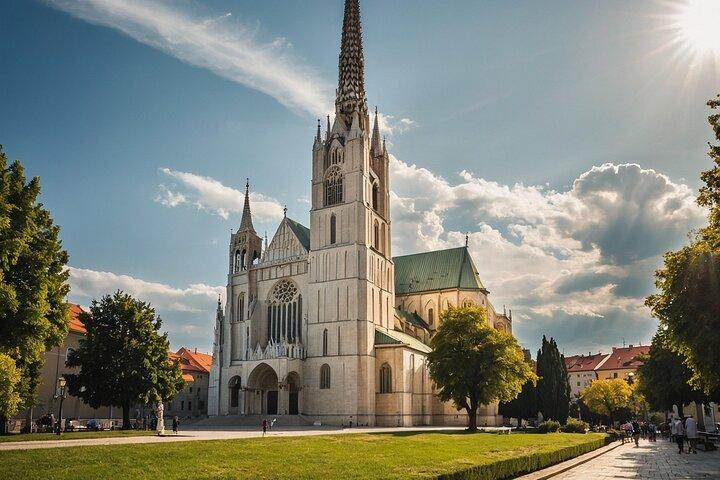 Transfert privé de Vienne à Zagreb avec 2h de visites