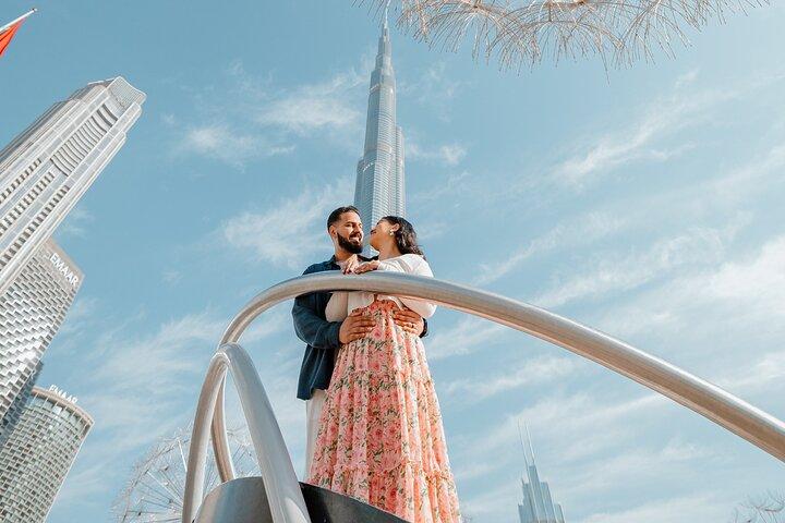 Dubaï Burj Khalifa Portrait Photoshoot Session