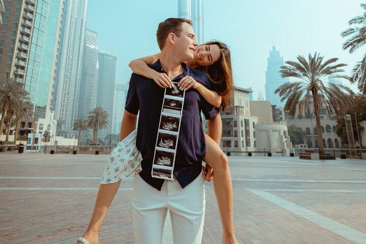 Dubaï Burj Khalifa Portrait Photoshoot Session