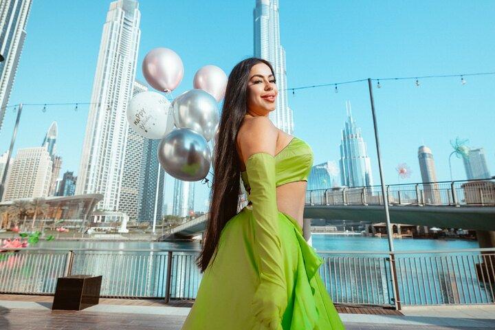 Dubaï Burj Khalifa Portrait Photoshoot Session