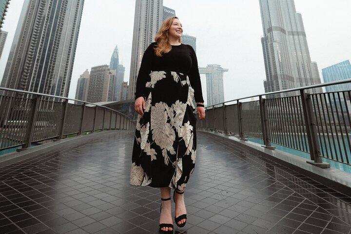 Dubaï Burj Khalifa Portrait Photoshoot Session