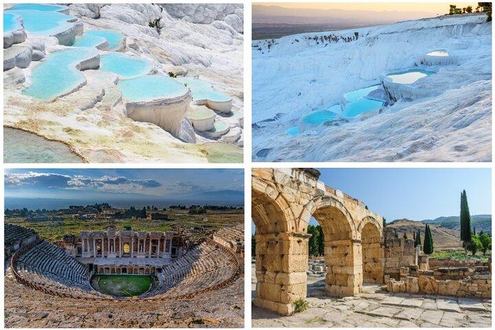 Dagtrip naar Pamukkale en Hierapolis vanuit Kusadasi of Izmir