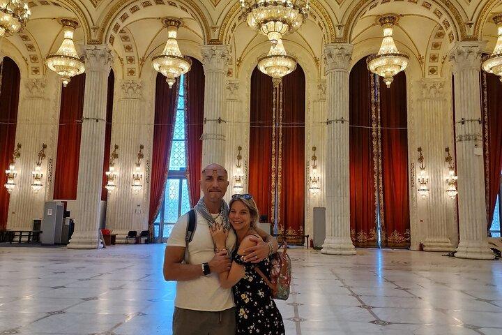 Bucharest Parliament: Italian Visit and Tour of Communism