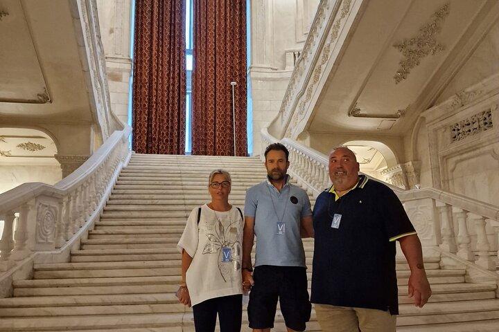 Bucharest Parliament: Italian Visit and Tour of Communism