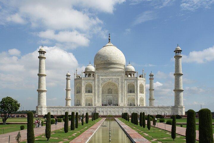 Skip the line-Taj Mahal dagstur med tog