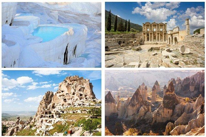 5-Day Pamukkale, Ephesus and Cappadocia Tour with Flights