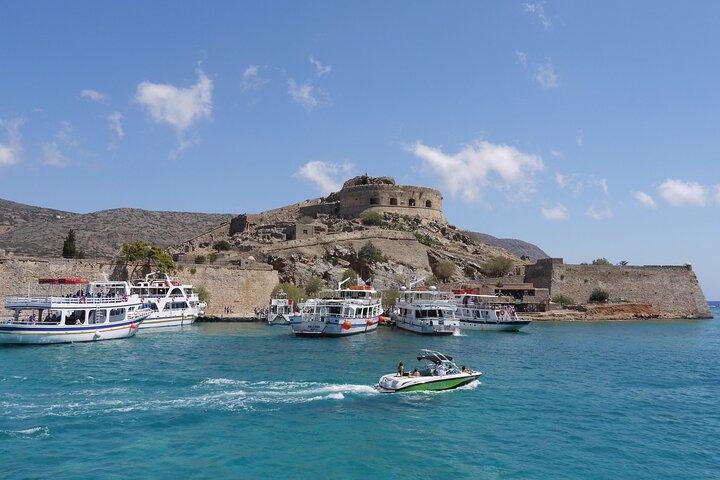 Visite privée d'Héraklion à Elounda et Spinalonga