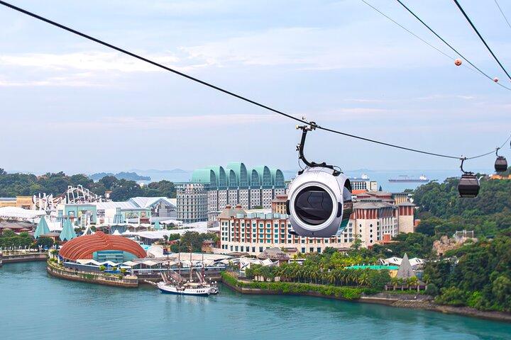 Mount Faber Cable Car med valgfri attraktion billet sentosa