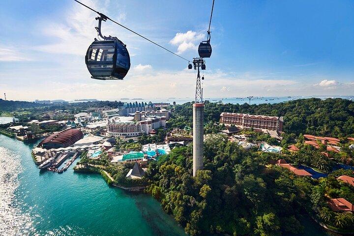 Bergbahn Faber mit optionaler Sehenswürdigkeit sentosa