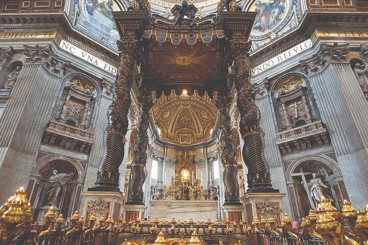 Bilhete de Entrada para Basílica de São Pedro e Túmulos Papais