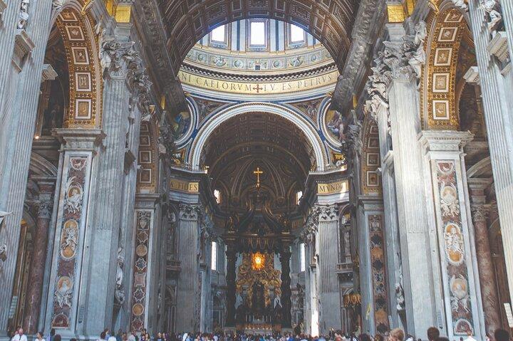 Bilhete de Entrada para Basílica de São Pedro e Túmulos Papais