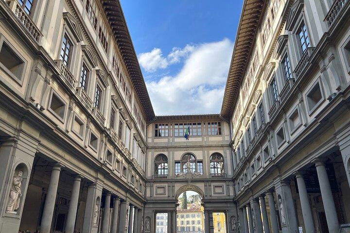 Privat visning av Uffizierna Mästerverk i Florens