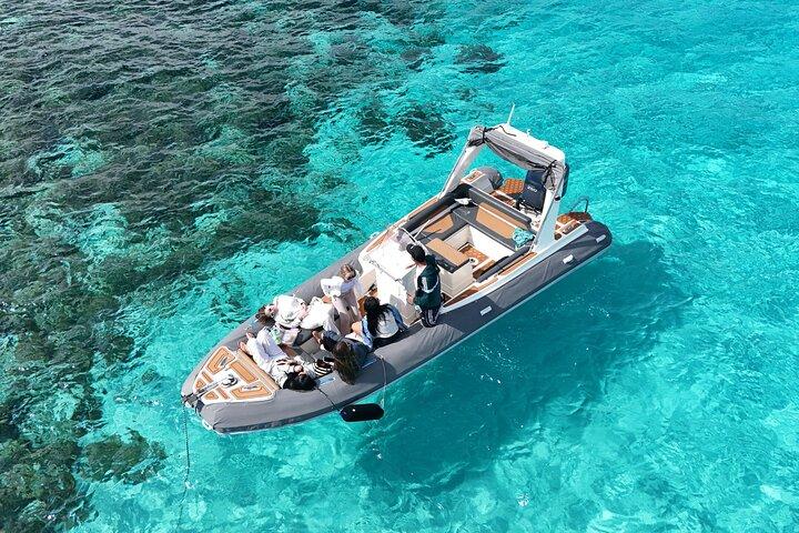 Excursion RIB de luxe dans la côte de Gozo, le Blue Lagoon et les grottes de Comino