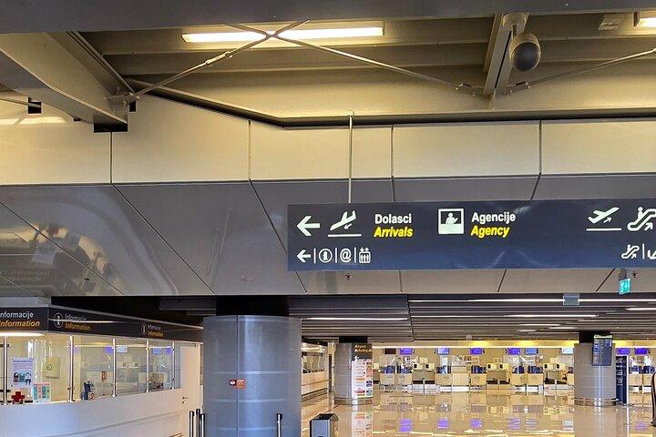 Transfert privé d'arrivée: Dubrovnik Aéroport à Hôtel/Apt