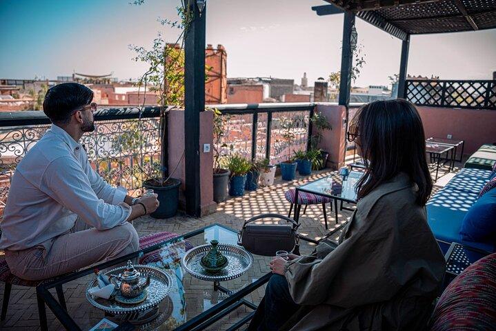 Visita ao Museu da elegância marroquina e chá no terraço