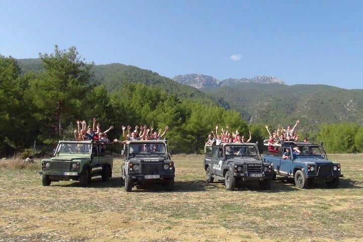 Jeep Safari äventyr i Köprülü Canyon med River Fun