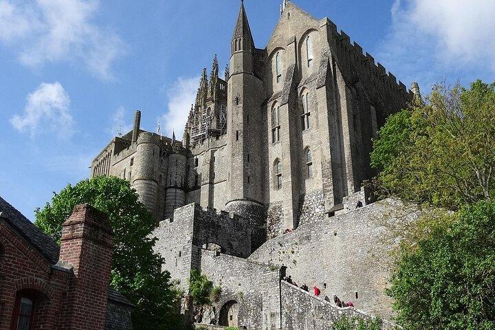 Fuga medieval do Monte Saint-Michel a partir do Havre