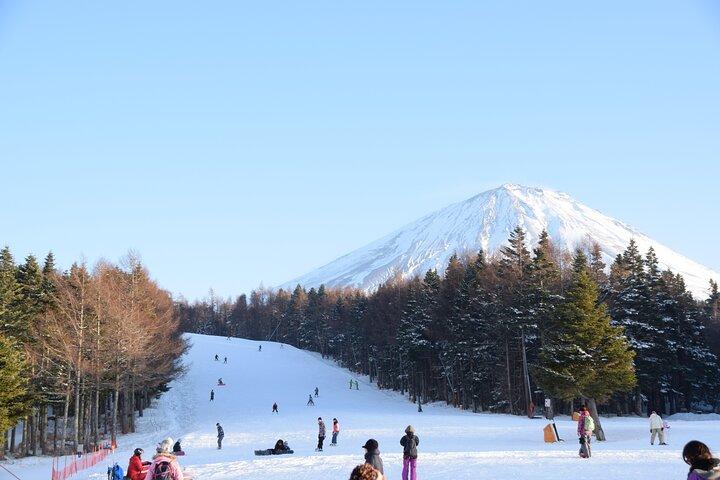 東京から自家用車で行く富士山スキーリゾートツアー