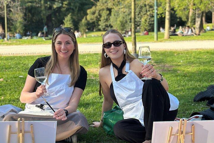 Paint 'n Sip Picnic no Parque Sempione