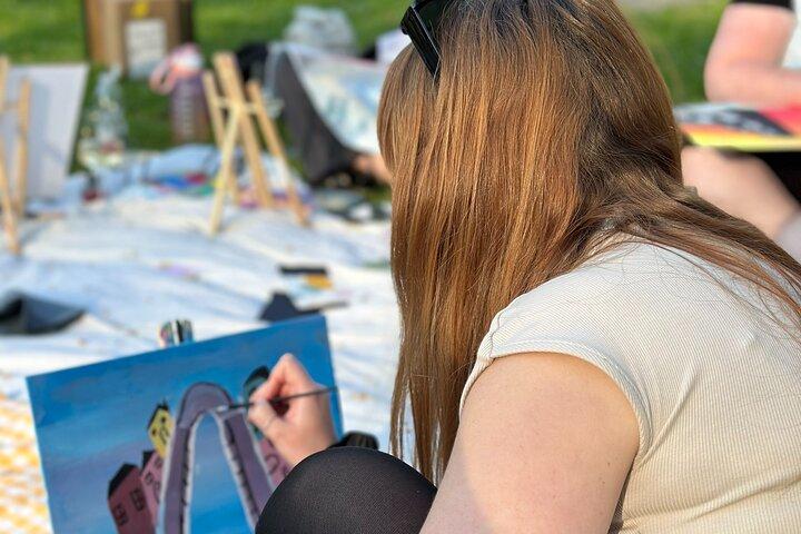 Paint 'n Sip Picnic no Parque Sempione