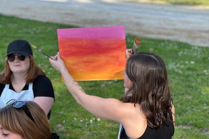 Paint 'n Sip Picnic no Parque Sempione