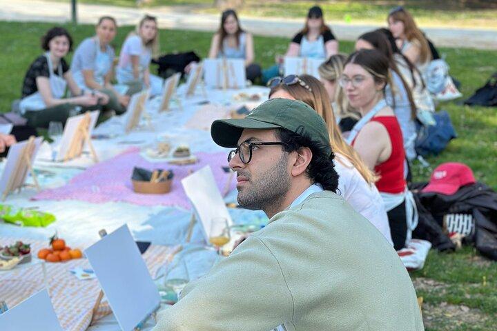 Paint 'n Sip Picnic no Parque Sempione