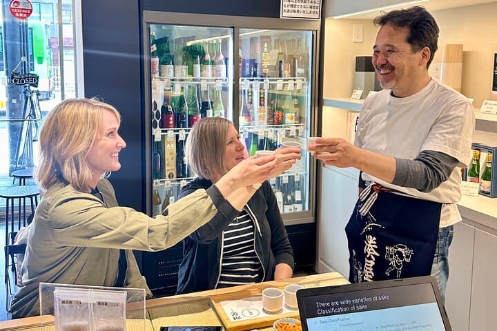Learn Sake Basics and Tasting with Sommelier in Asakusa, Tokyo