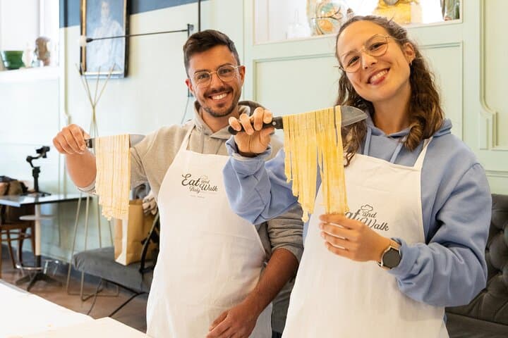 The Original Fettuccine & Tiramisu Cooking Class in Rome