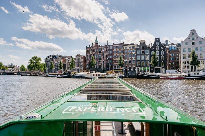Amsterdam : Crociera sul Canale Heineken + Bevande e Guida Live