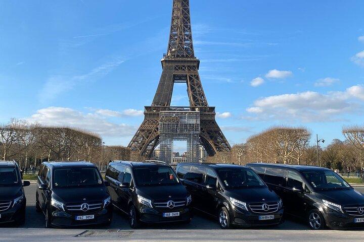 Privat flygplatstransfer i Paris