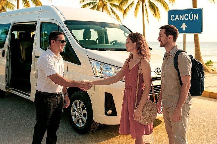 Transfer de ida e volta de Aeroporto de Cancun para Cancun Hotéis
