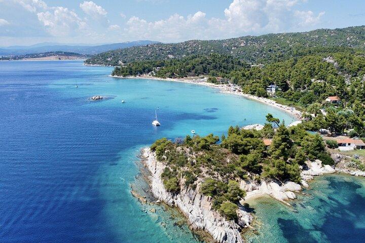 Halkidiki Heldagstur till stranden med solnedgångsupplevelse