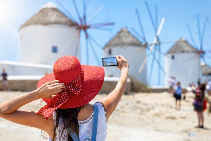 Halvdags højdepunkter på Mykonos Tour