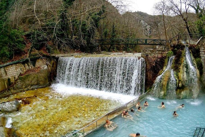 テッサロニキからプライベートポザール温泉＆自然日帰り旅行