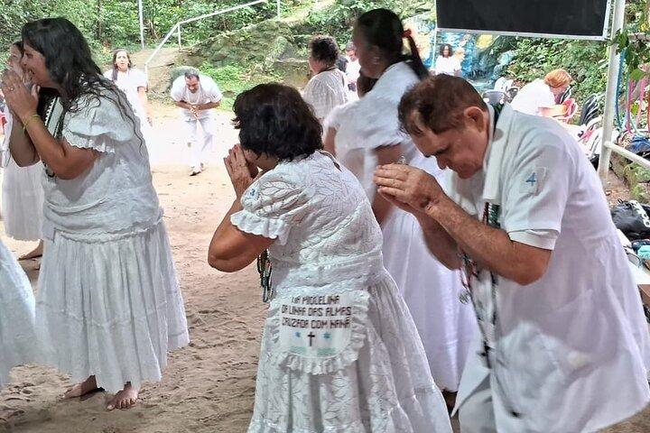 Ceremonia de la Umbanda Gira en Río de Janeiro