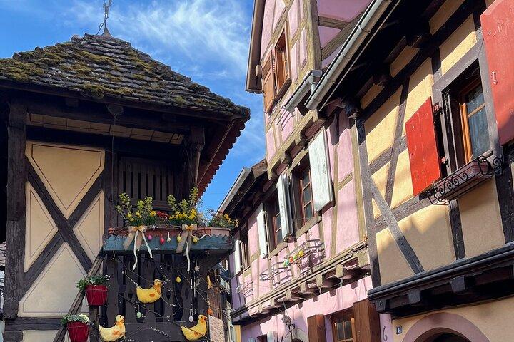 Visite des villages d'Alsace, de Colmar et du château en voiture privée pour 1 - 6