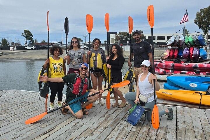 Dana Point Kayak ed escursione costiera con avvistamento di leoni marini
